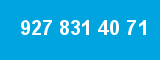 927 831 40 71